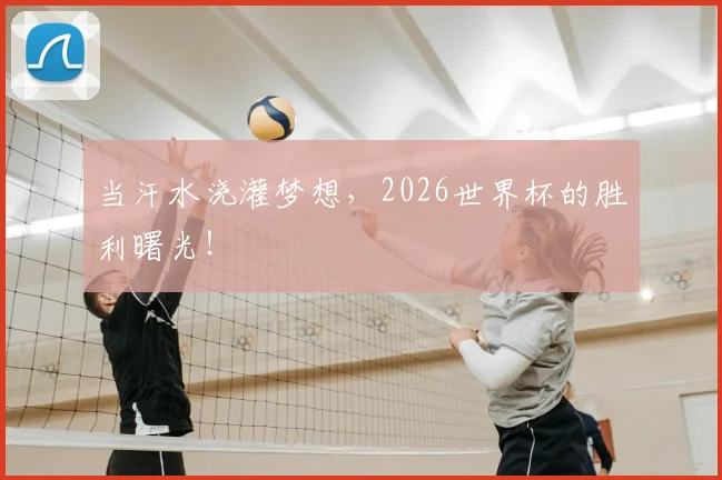 当汗水浇灌梦想,2026世界杯的胜利曙光!